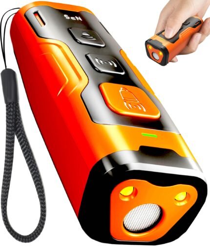 2024release Dog Bark Deterrent Device Stops Bad Behavior | No need yell or swat, Just point to a dog (own or neighbor's) Hit the button | Long-range ultrasonic, Alternative to painful dog shock collar